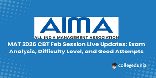 MAT 2026 CBT Feb Session Live Updates: Exam Analysis, Difficulty Level, and Good Attempts